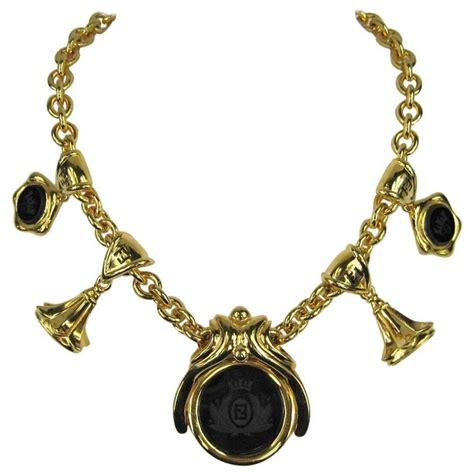 vintage fendi necklace